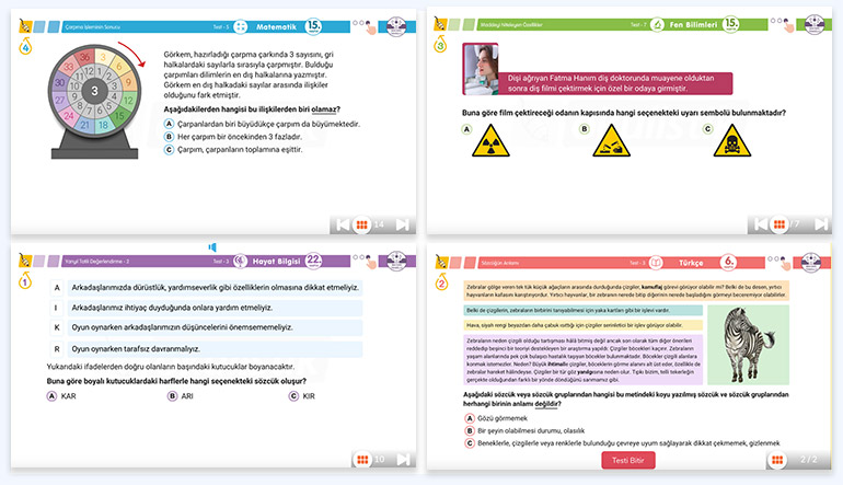 3. Sınıf Haftalık Değerlendirme Örnekleri